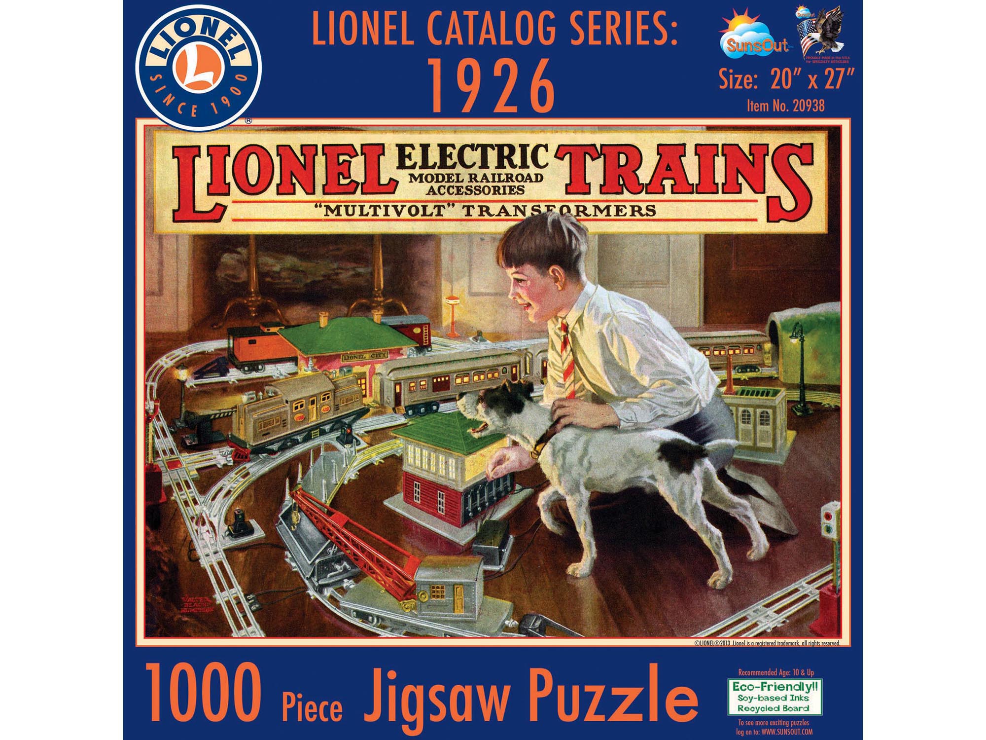 Lionel Catalog Series Puzzle 1926 1000 pcs